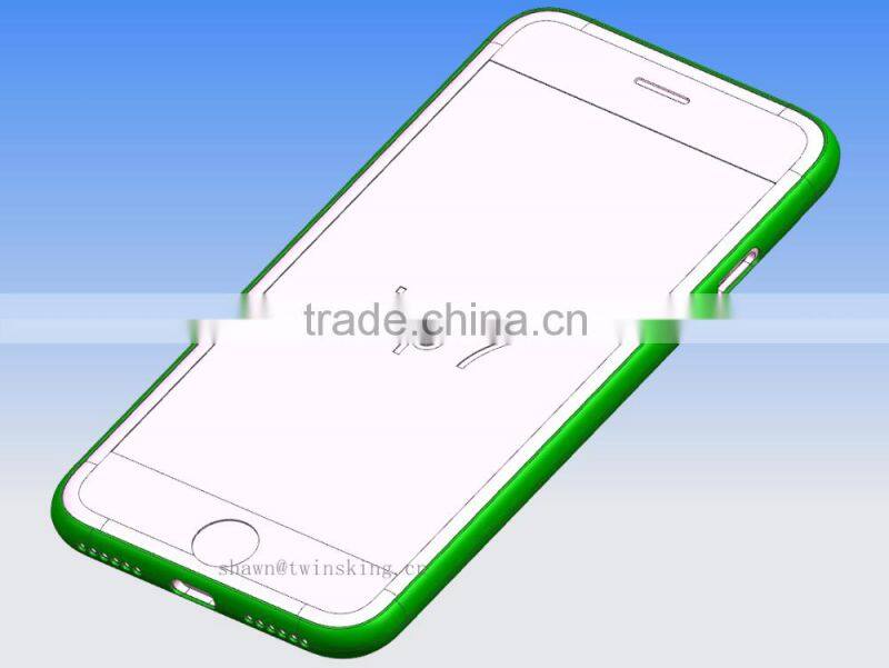 Ultra thin 0.6MM matte full protective blank case for iPhone 7 plus ,for iPhone7 groove case