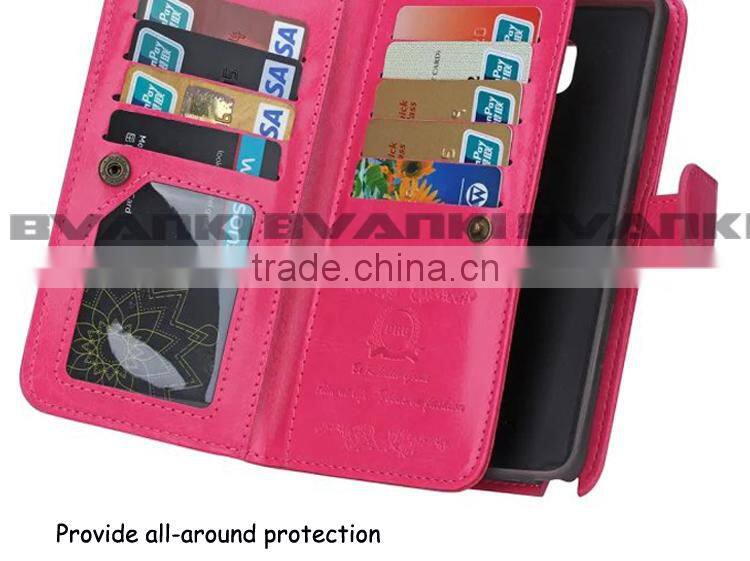 Luxury pu leathat wallet mobile phone case for samsung note 5 for samsung galaxy note 5 for samsung galaxy note 5 edge