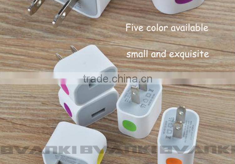 new premium Phone accessory wall usb charger for iphone wall charger, US wall mount usb charger free samples