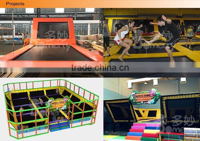 Special design kids play games indoor trampoline playground equipment
