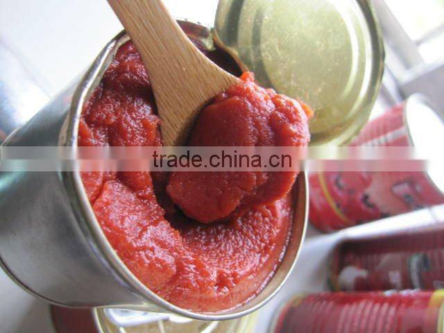 dark red and bright red 800gm tomato paste