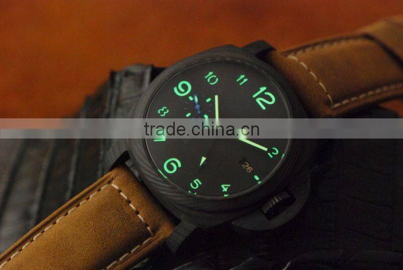 Carbon fiber watch without moulding fee