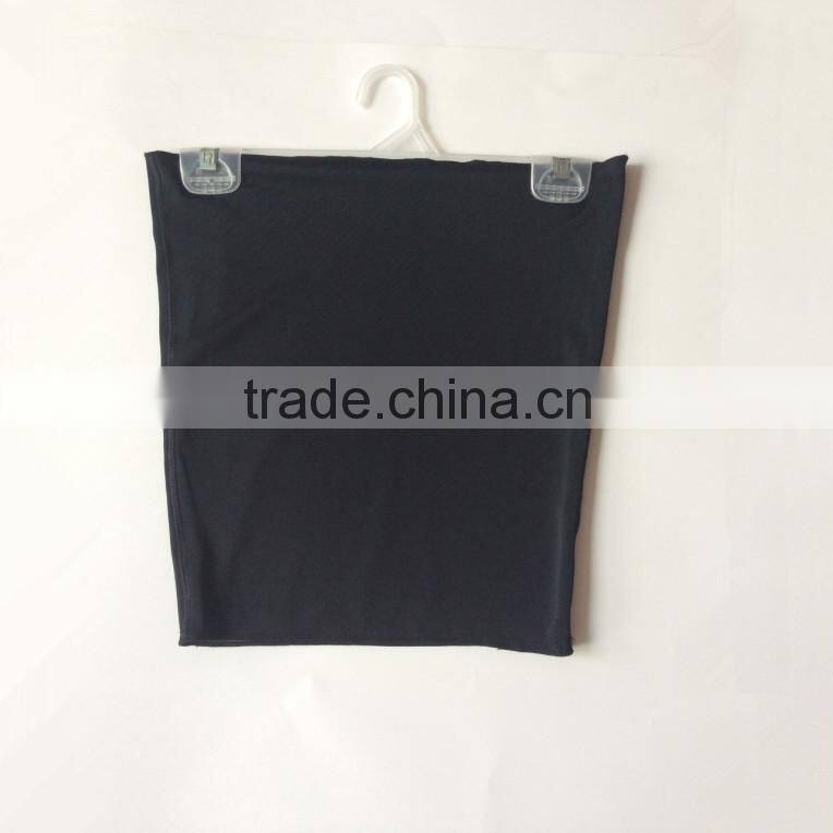 Comfortable Seamless Black Strapless Bra