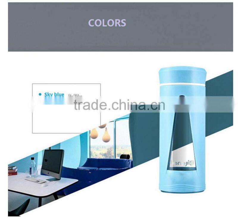 Amzing creative design suction tea bottle no BPA