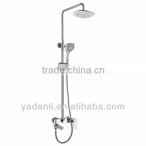 chrome plating brass rain shower column 9516