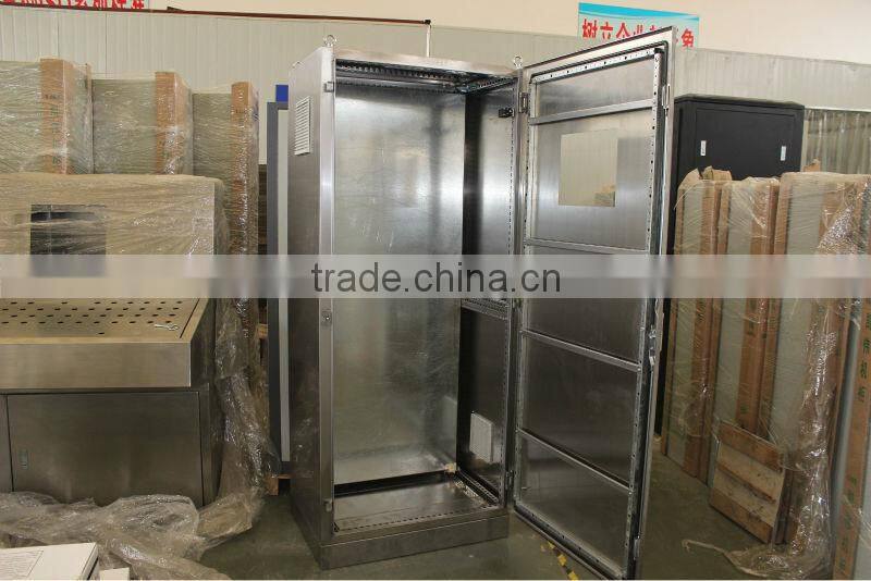 distribution box type stainless steel cabinet with 9 frame fold IP 65 OEM CE certificate