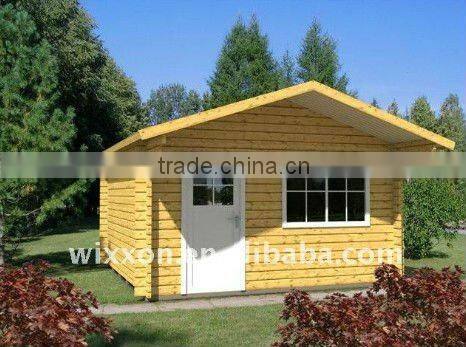 simple wooden house