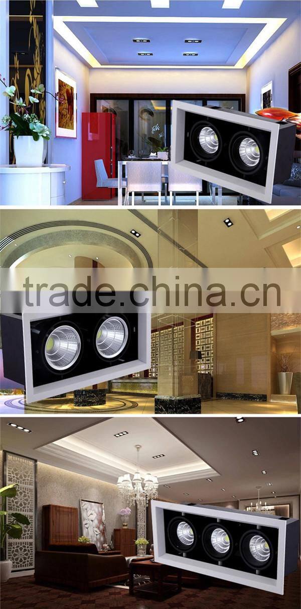 cheap price commercial shop lighting 30W led grille light