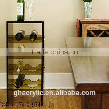 Available For Any Design acrylic wine display rack made in china