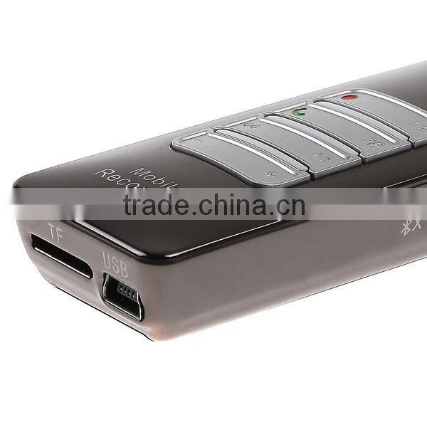 Bluetooth cell phone voice recorder , supporting TF card