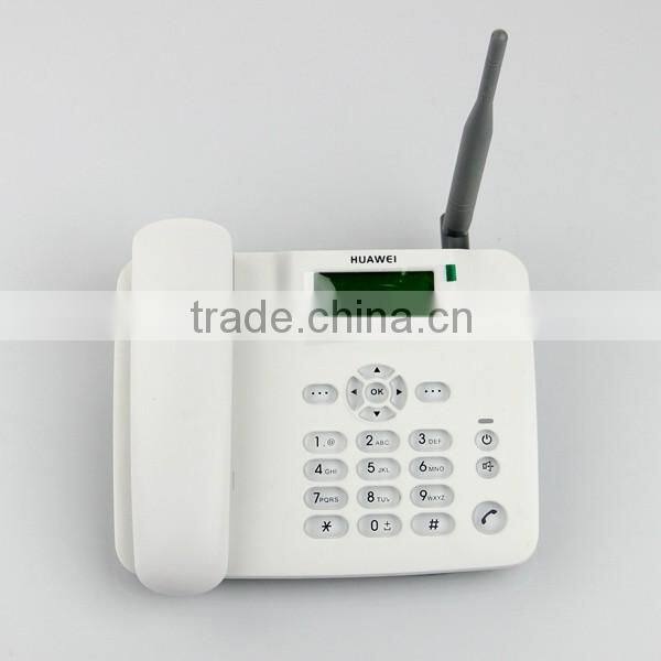 2016 new white sim card gsm cordless phone
