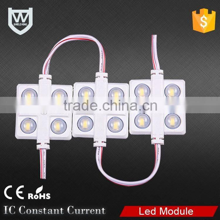 Impact resistant DC12V IP67 2835 led module with CE RoHS Approval LED injection Module for outdoor lighting