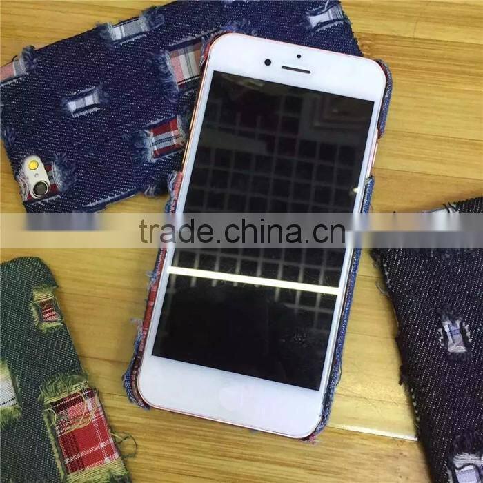 new arrival 2016 luxury cover jeans cases for iphone 6 6 plus phone