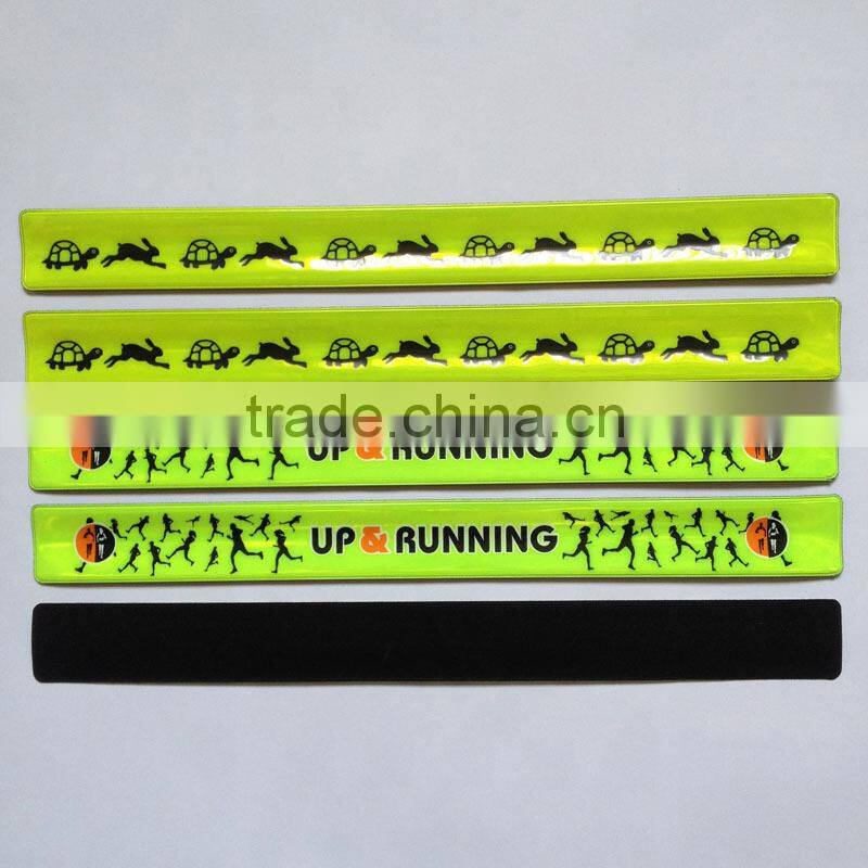 EN716P reflective snap wrist band /snap band