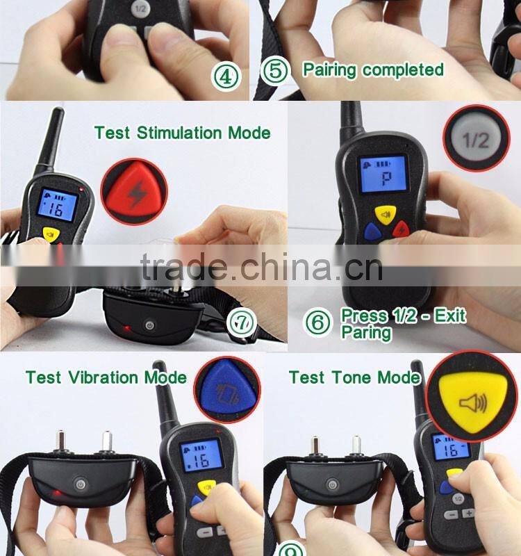 LoreWin PTS-018 Best Rechargeable Anti Bark Collar With Remote Device