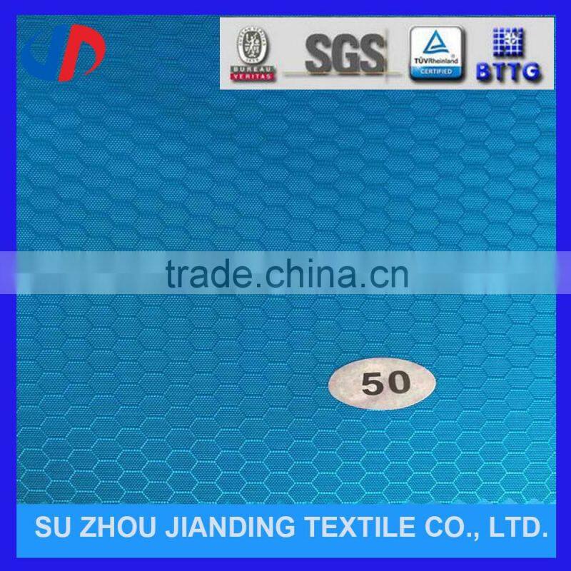 Professional Cheap Polyester Honeycomb Rib-stop Oxford Fabric For Backpack/Outdoor Bags