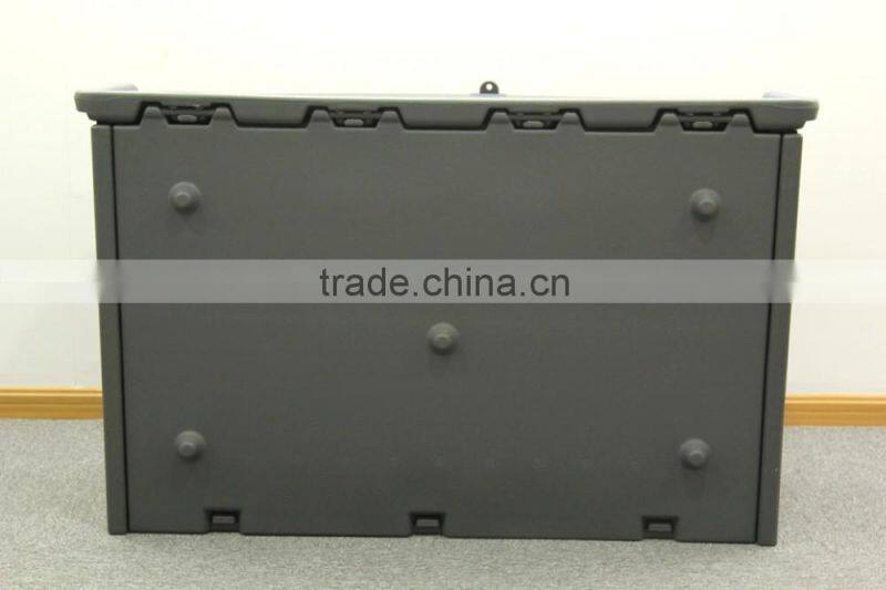 Outdoor horizontal storage shed