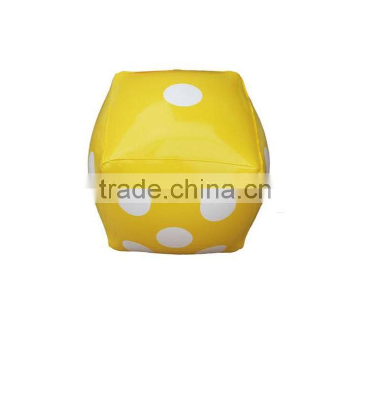 6pcs/lot Large inflated household Dice Magic Fun Toys Bar color toy