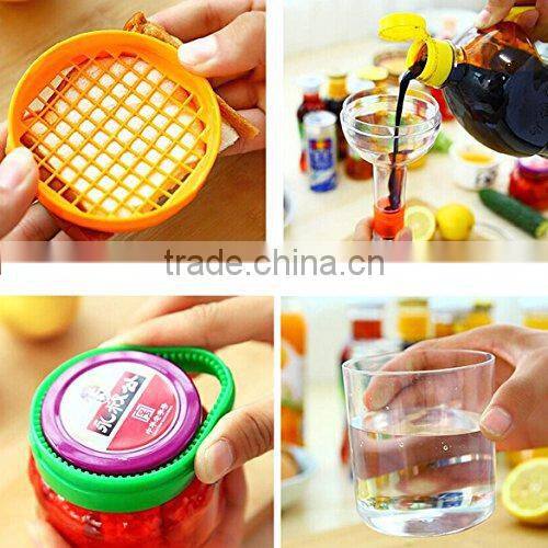 F1713 Plastic bin 8 kitchen tool like bottle,kitchen tool seen on TV