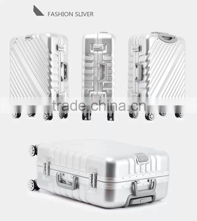 Twill alumimum frame trooley luggage/suitcase/case