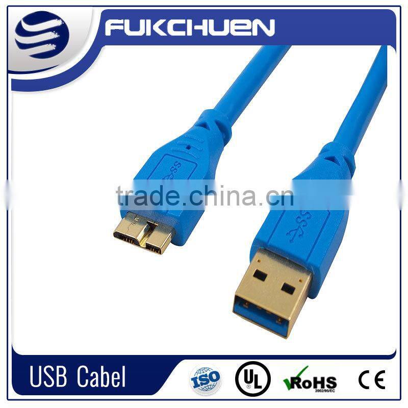 Super Speed USB3.0 cable,aluminum casing, AM to AM