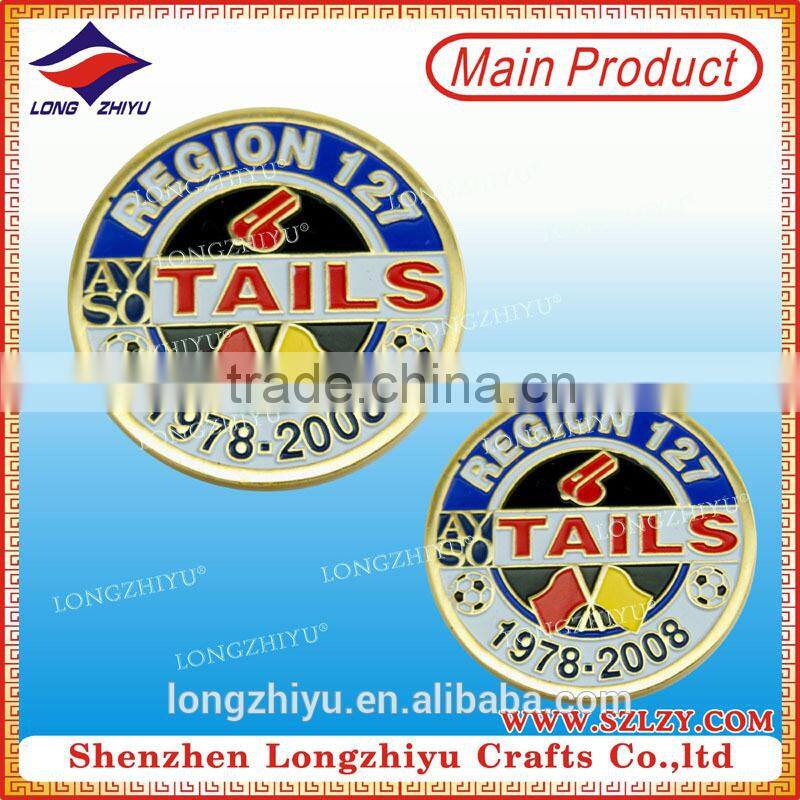 Polished silver 3d metal islamic coin