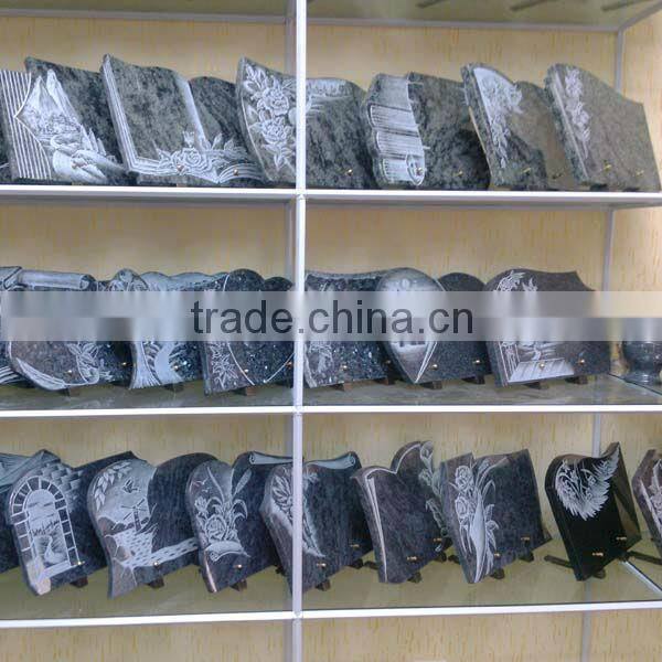 Granite funeral tombstone