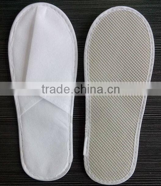 Black disposable slippers