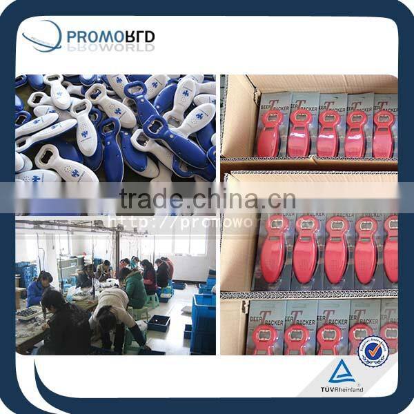 2014 New Product plastic music beer bottle opener