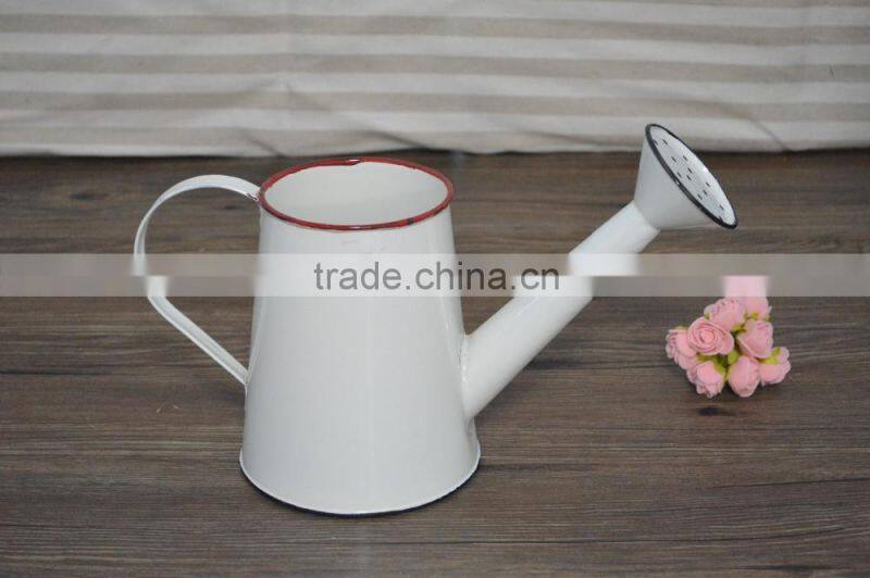 Garden metal watering can