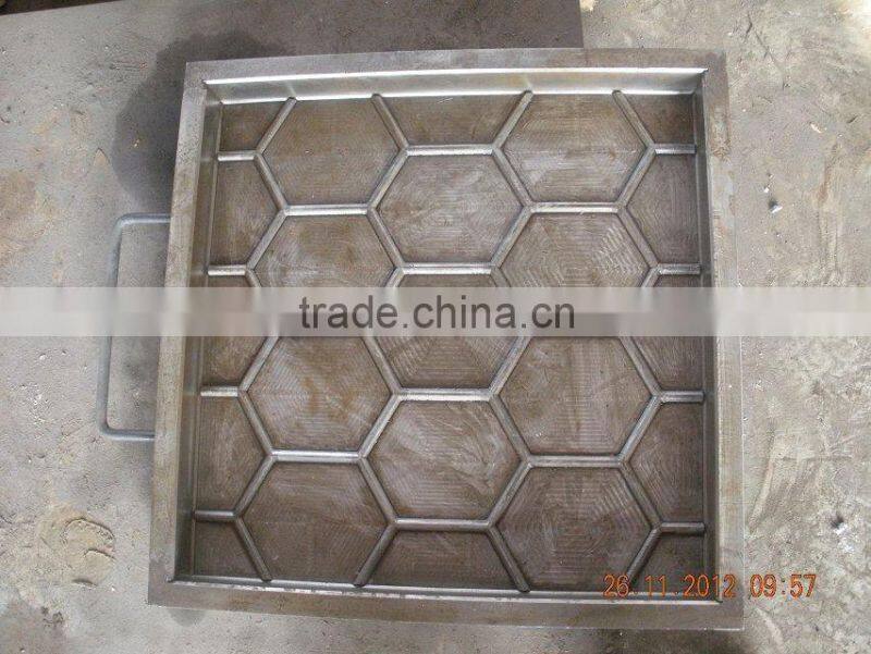 rubber tile mold for rubber tile making machine