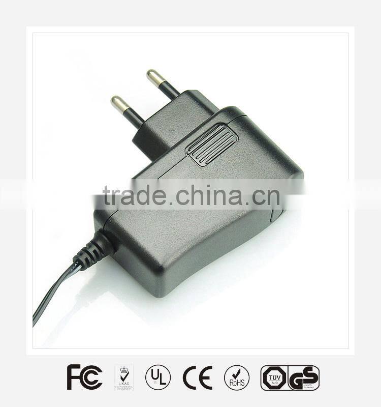 9V2A UL Plug AC/DC Switching Power Adapter with CE/GS Mark and 18W Switching Power Supplies for LED light