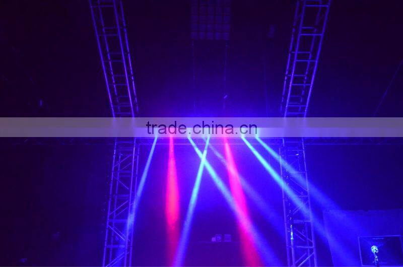 led effect light 4pcs*10w RGBW 4in1 CREE led 4 heads mini led beam moving head light