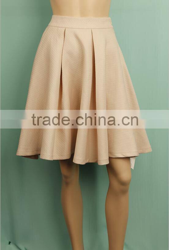 High waist autumn winter midi length plain fashion women divided umbrella skirt,women umbrella skirt
