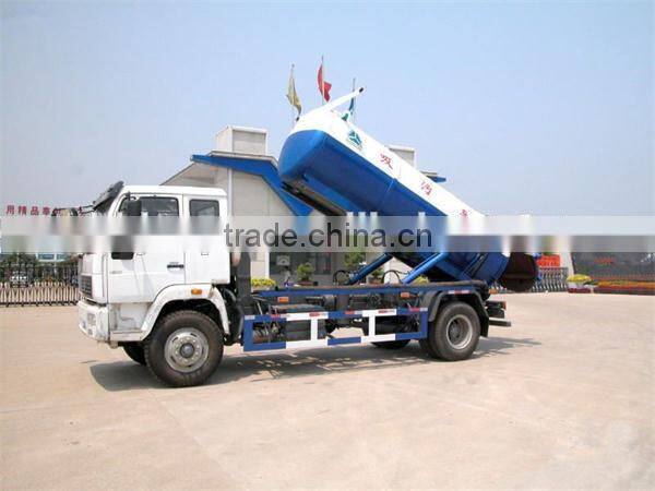 Good quality Dongfeng tian 10000L vacuum suction sewage truck for sale
