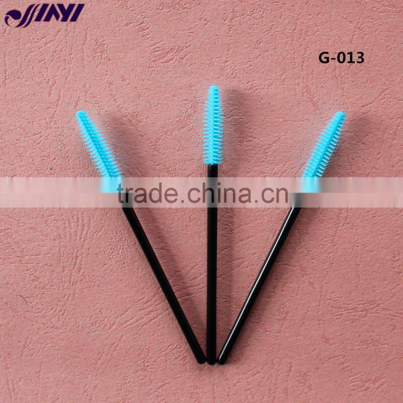 Disposable Blue Mascara Brush with Plastic handle