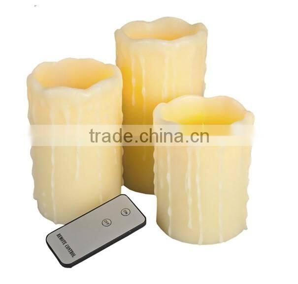 simulated led candle with flameless Led candle
