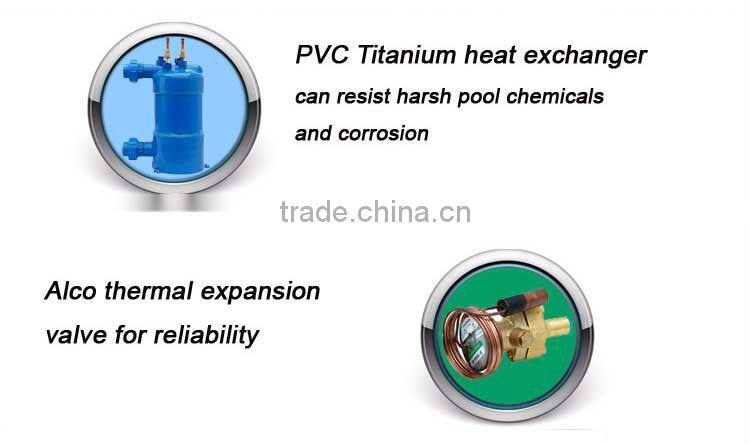 Swimming pool water chiller nirvana heat pump