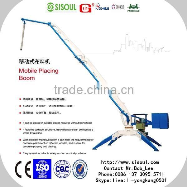 Spider Mobile Concrete Placing Boom