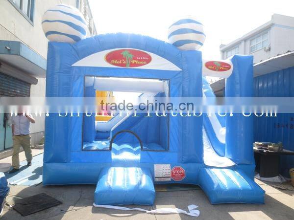 Best selling commercial Inflatable crayon Combo / inflatable crayon bouncer