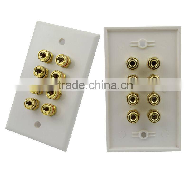 1*toslink adapter with toslink wall plate ,resistor for citroen jumper