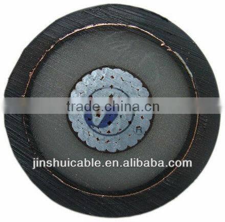 High voltage single core XLPE power cable 11kv 6/10(12)kV