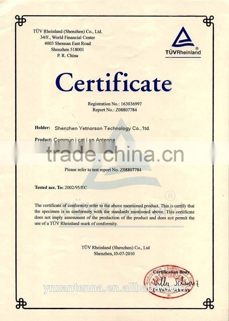 Yetnorson hot sell Combined Gps and Gsm antenna with High gain good performance