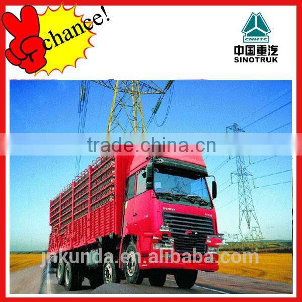 China howo cargo trucks cargo truck 6x4 for sale