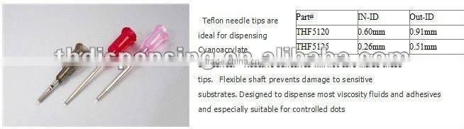 liquid dispensing nozzle/blunt end needle/needle dispenser