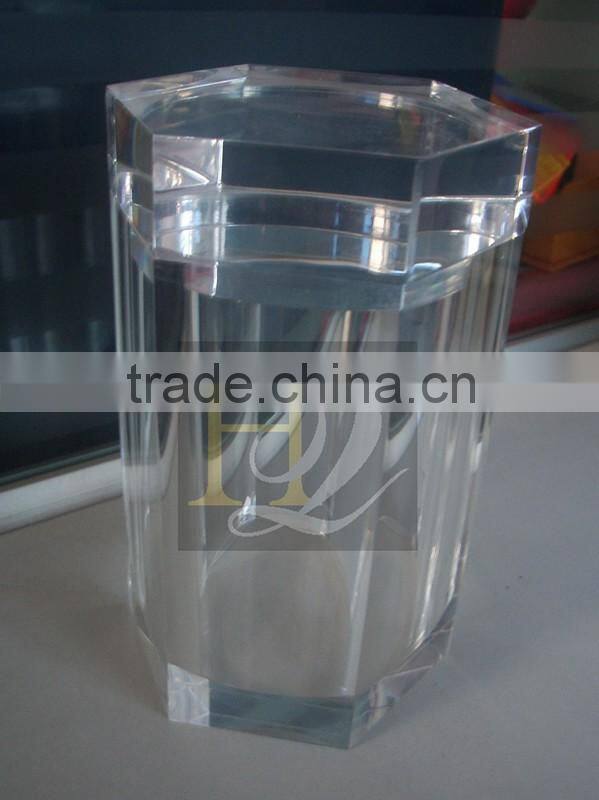 Plexiglass, Acrylic material acrylic containers, cude acrylic boxed with lid