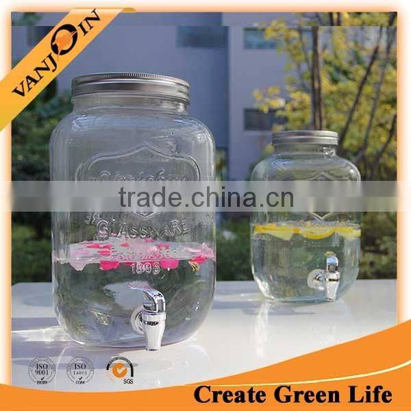Old Time Hospitality Mason Jar Drink Dispenser 8L