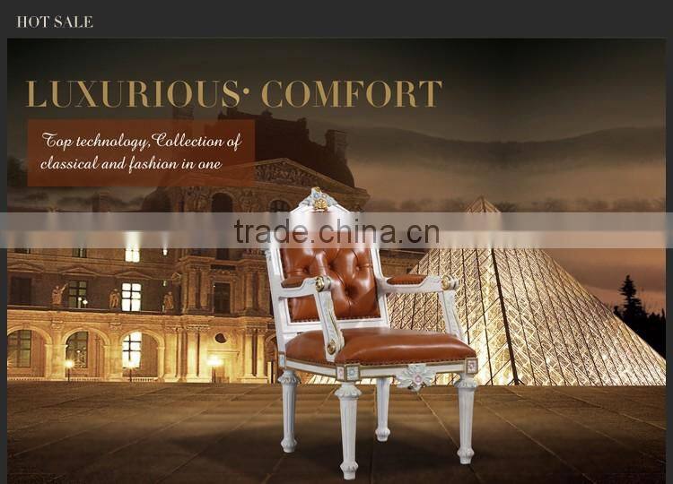 luxury office furniture - home office furniture-hand-made royalty classic armchair
