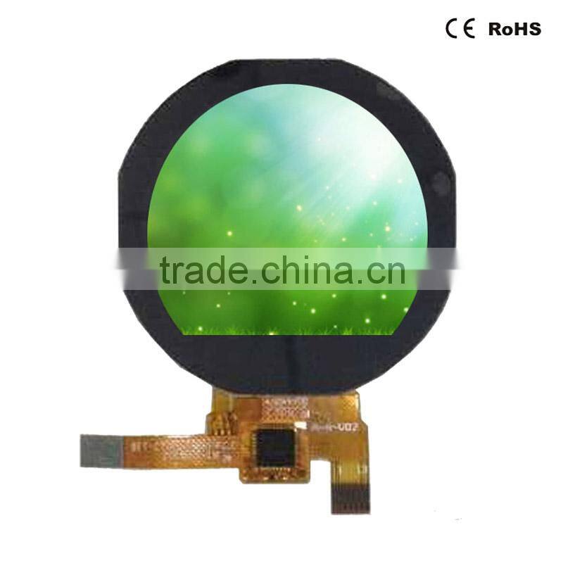 1.22 inch IPS round lcd screen 240x204dots SPI interface with capacitive touch panel for smart watch