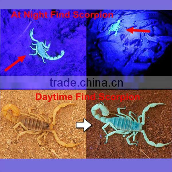395nm100 LED UV Lamp Ultra Violet Scorpion UV Flashlight